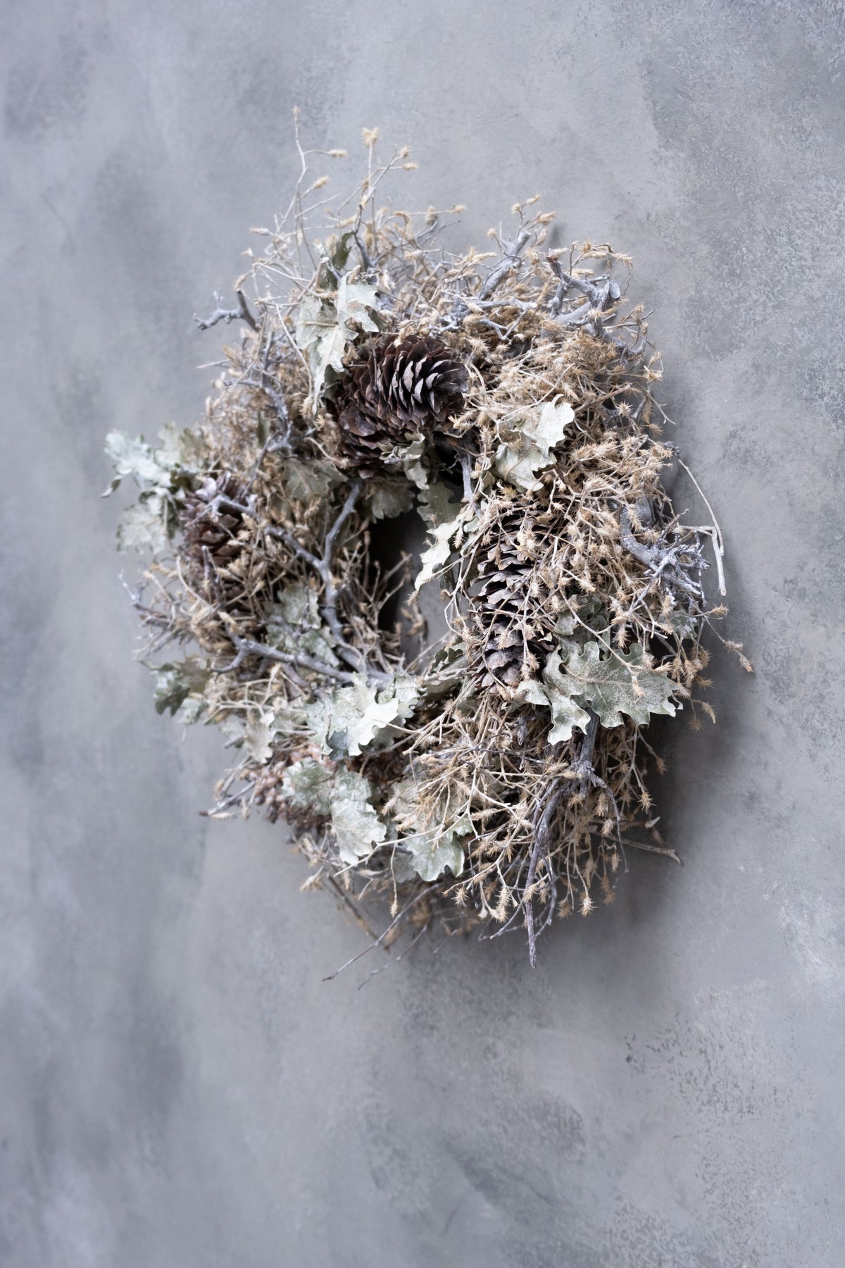 Naturkranz „Caspar“ · Ø 35 cm · Natur · 35 cm · Ansicht 3