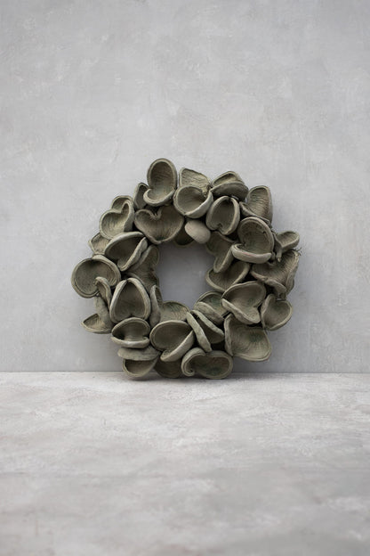 Badamkranz · Ø 45–65 cm · Altgrün gewaschen · 45 cm · Ansicht 1