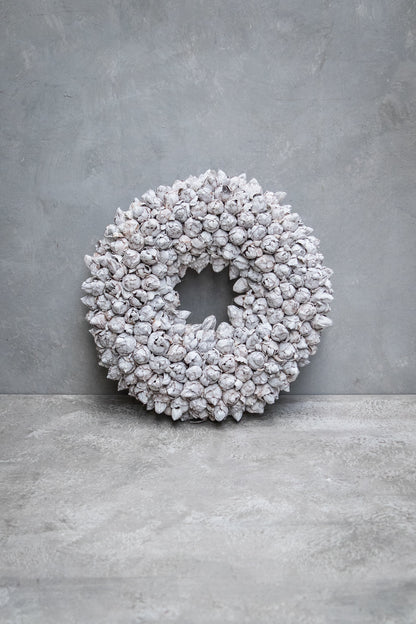 Kokosfruchtkranz · Ø 30–65 cm · Weiß · 40 cm · Ansicht 1