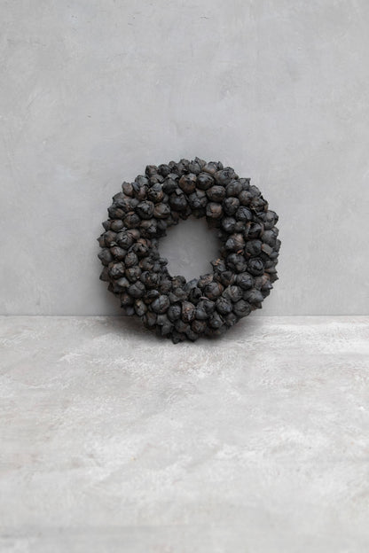 Kokosfruchtkranz · Ø 30–65 cm · Schwarz · 30 cm · Ansicht 1