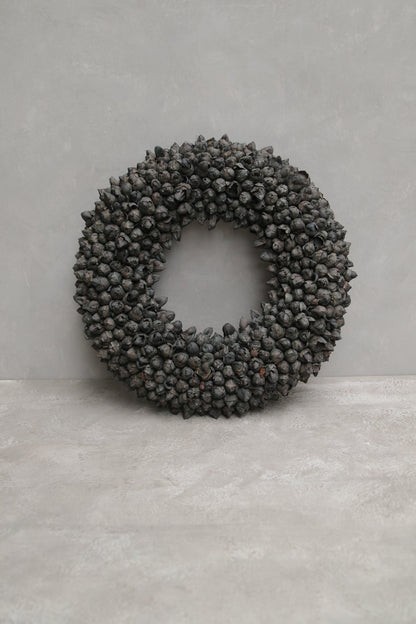 Kokosfruchtkranz · Ø 30–65 cm · Schwarz · 55 cm · Ansicht 1