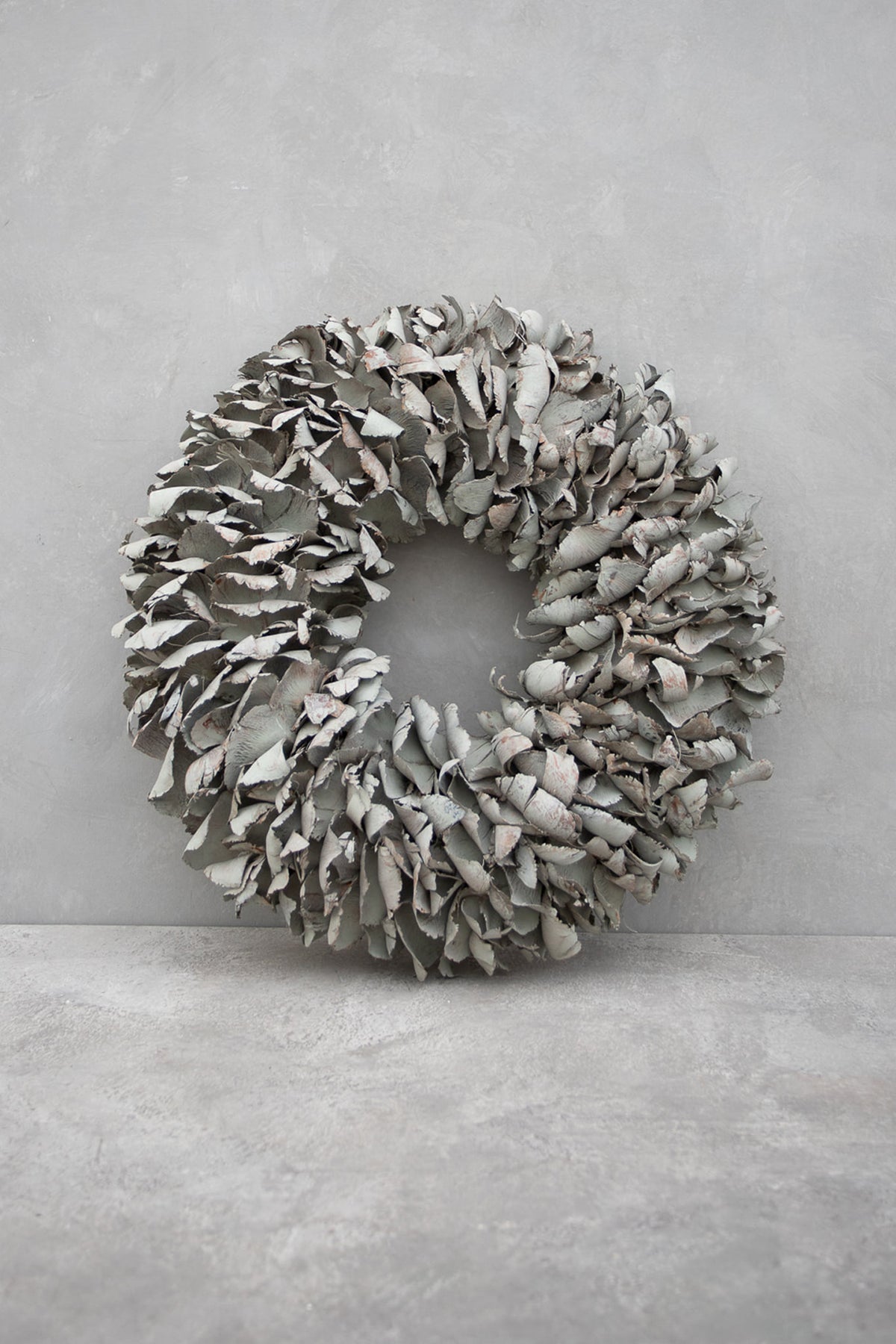 Palmblattkranz · Ø 25–100 cm · Grau gewaschen · 65 cm · Ansicht 1