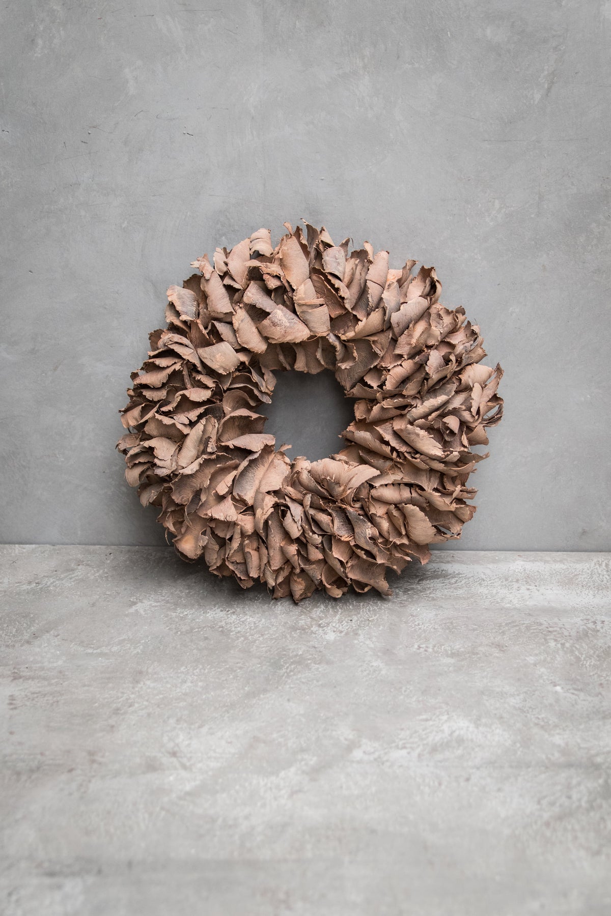 Palmblattkranz · Ø 25–100 cm · Pfirsich gewaschen · 40 cm · Ansicht 1