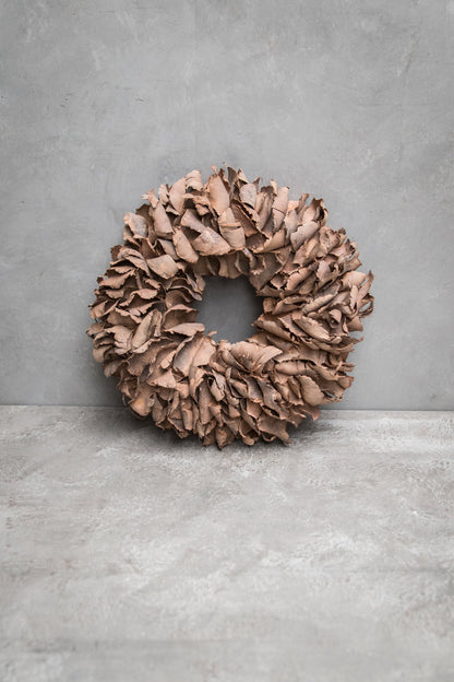 Palmblattkranz · Ø 25–100 cm · Pfirsich gewaschen · 40 cm · Ansicht 1