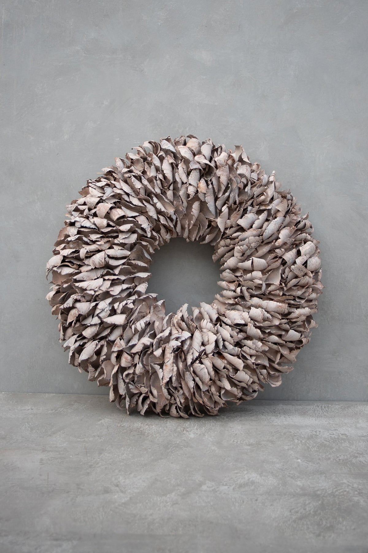 Palmblattkranz · Ø 25–100 cm · Pfirsich gewaschen · 55 cm · Ansicht 1