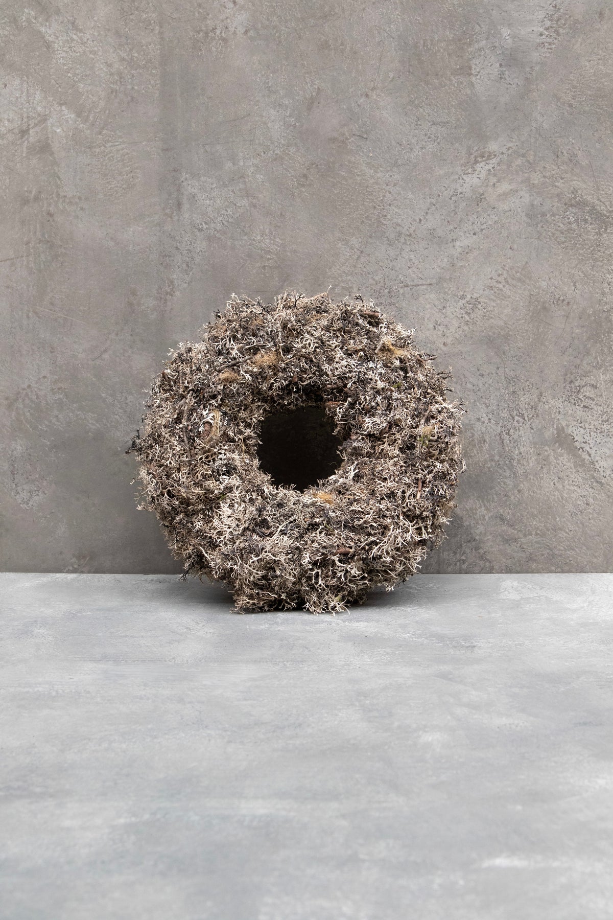 Kräftiger grauer Mooskranz · Ø 30–45 cm · Grau · 30 cm · Ansicht 1
