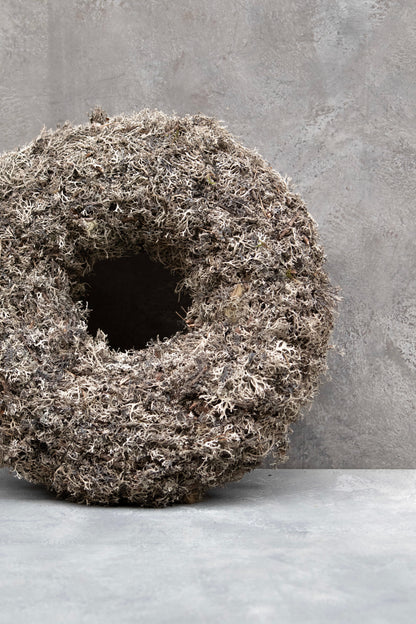 Kräftiger grauer Mooskranz · Ø 30–45 cm · Grau · 30 cm · Ansicht 3
