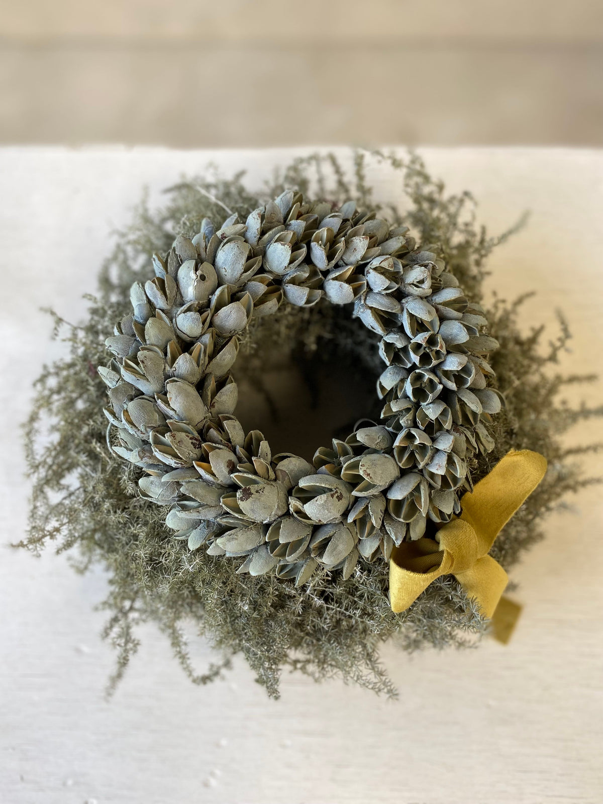 Spargelgraskranz · Ø 20–60 cm · Grau · 28 cm · Ansicht 3