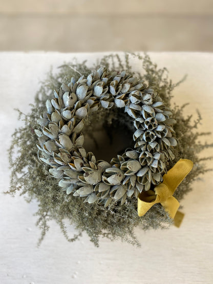Spargelgraskranz · Ø 20–60 cm · Grau · 28 cm · Ansicht 3
