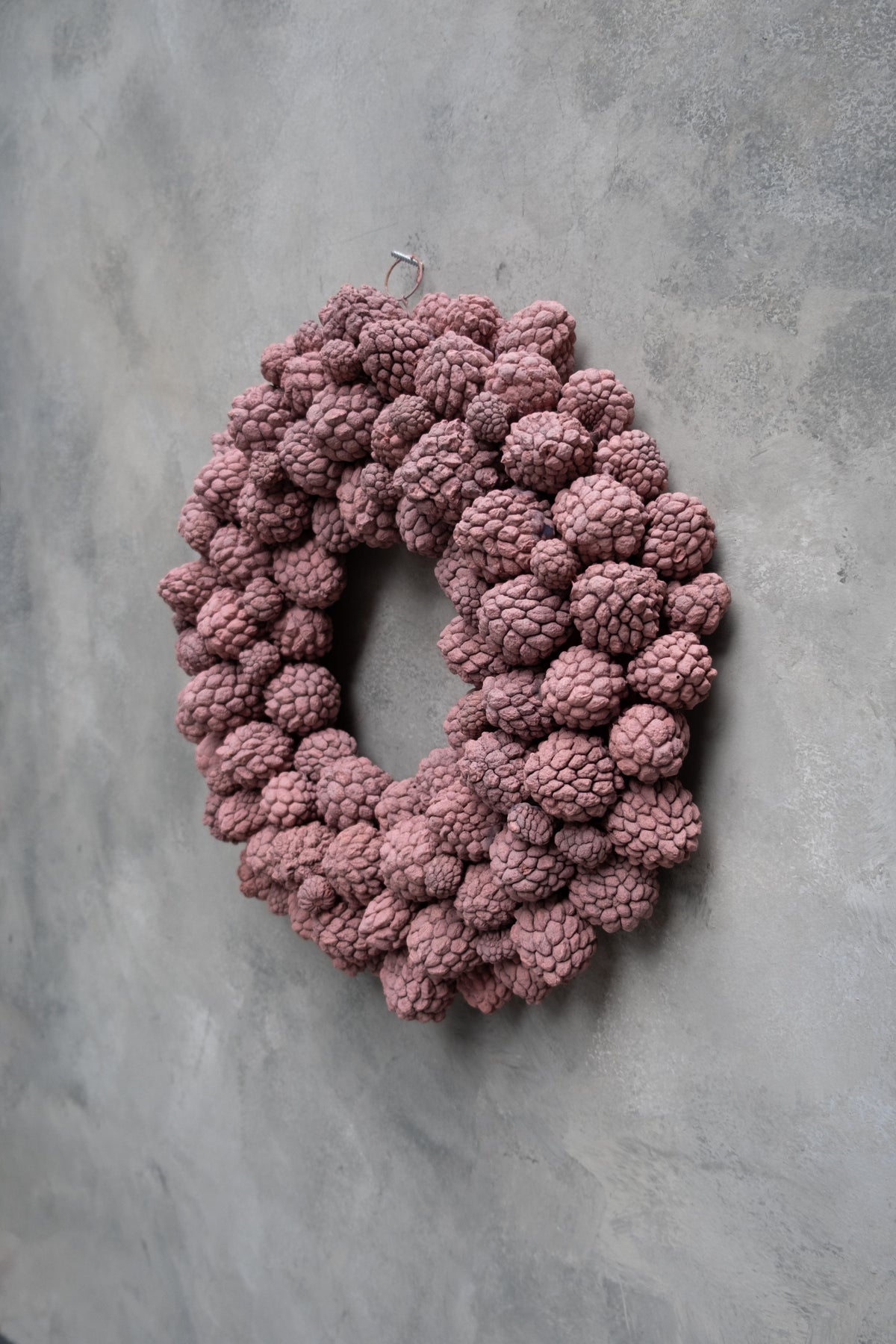 Ata-Fruchtkranz · Ø 30–45 cm · Tonrosa · 45 cm · Ansicht 2