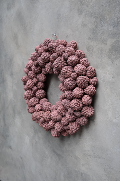 Ata-Fruchtkranz · Ø 30–45 cm · Tonrosa · 45 cm · Ansicht 2