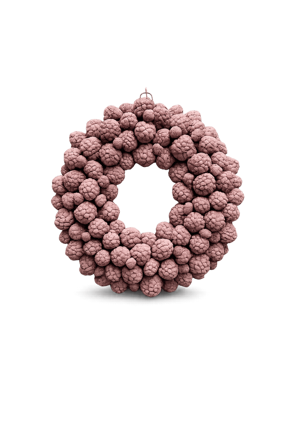 Ata-Fruchtkranz · Ø 30–45 cm · Tonrosa · 45 cm · Ansicht 3