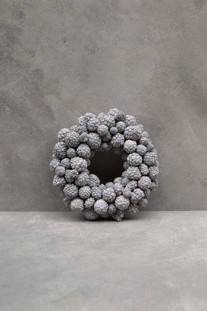 Ata-Fruchtkranz · Ø 30–45 cm · Nebelgrau · 45 cm · Ansicht 1