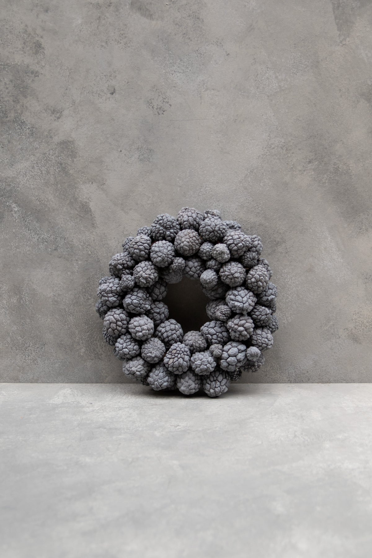 Ata-Fruchtkranz · Ø 30–45 cm · Rauchgrau · 45 cm · Ansicht 1