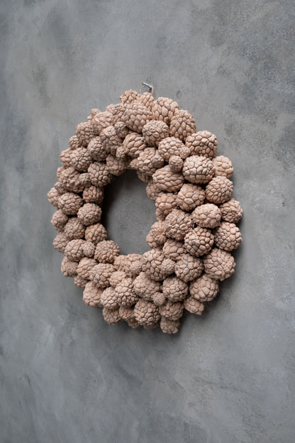 Ata-Fruchtkranz · Ø 30–45 cm · Altrosa · 45 cm · Ansicht 2