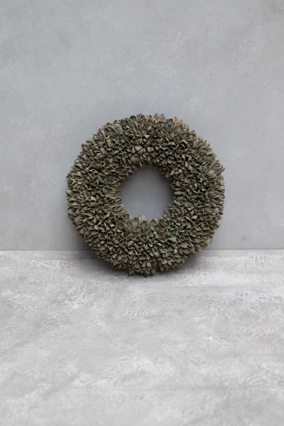 Bakulikranz · Ø 20–40 cm · Altgrün gewaschen · 20 cm · Ansicht 1