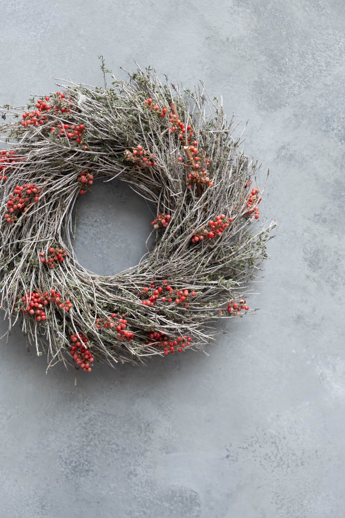 Beeren-Thymian-Kranz · Ø 30 cm · Natur · 30 cm · Ansicht 2