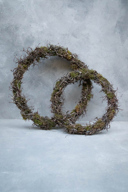Schmaler Bonsai-Mooskranz · Ø 30–50 cm · Natur · 50 cm · Ansicht 1