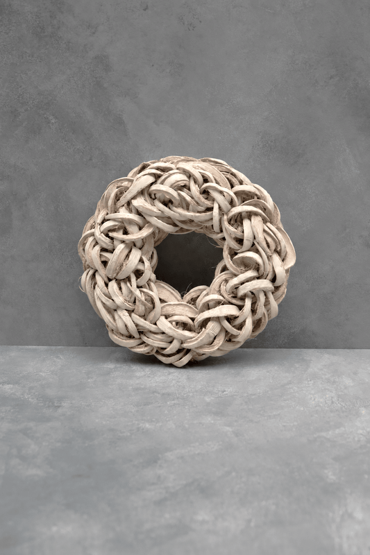 Kokosscheibenkranz · Ø 40–55 cm · Sandstein · 40 cm · Ansicht 1