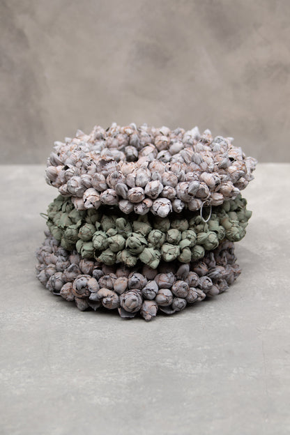 Kokosfruchtkranz · Ø 30–65 cm · Rauchgrau · 30 cm · Ansicht 3