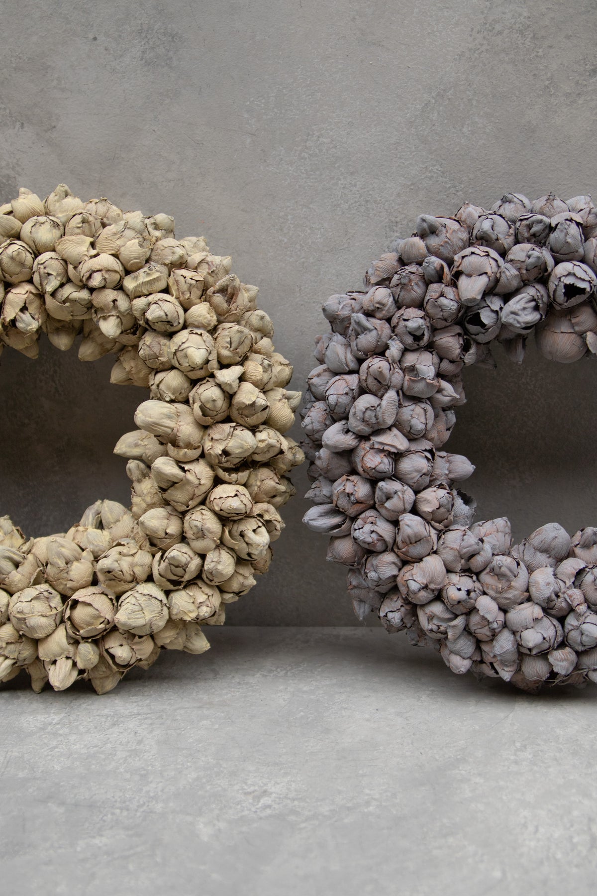 Kokosfruchtkranz · Ø 30–65 cm · Sandgelb · 30 cm · Ansicht 3