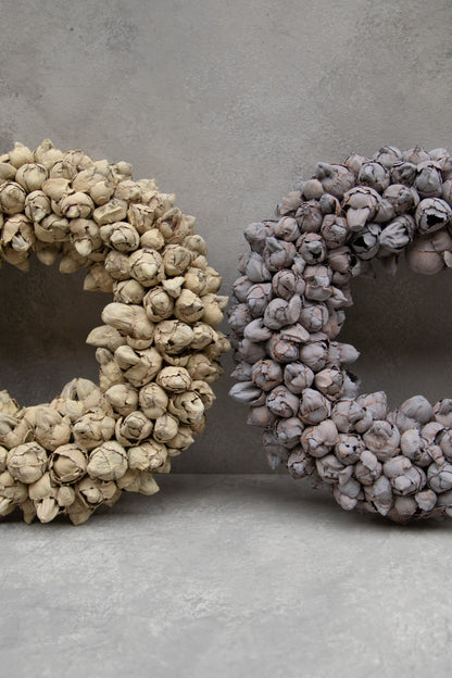 Kokosfruchtkranz · Ø 30–65 cm · Sandgelb · 30 cm · Ansicht 3