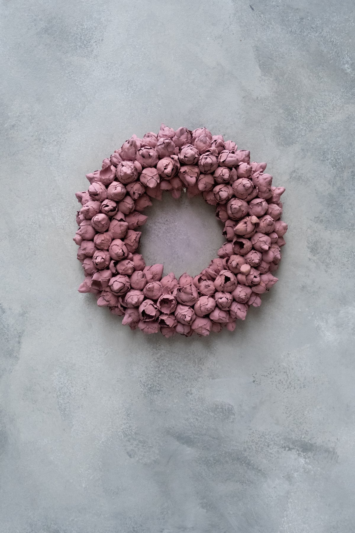 Kokosfruchtkranz · Ø 30–65 cm · Tonrosa · 30 cm · Ansicht 1