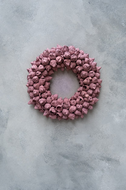 Kokosfruchtkranz · Ø 30–65 cm · Tonrosa · 30 cm · Ansicht 1