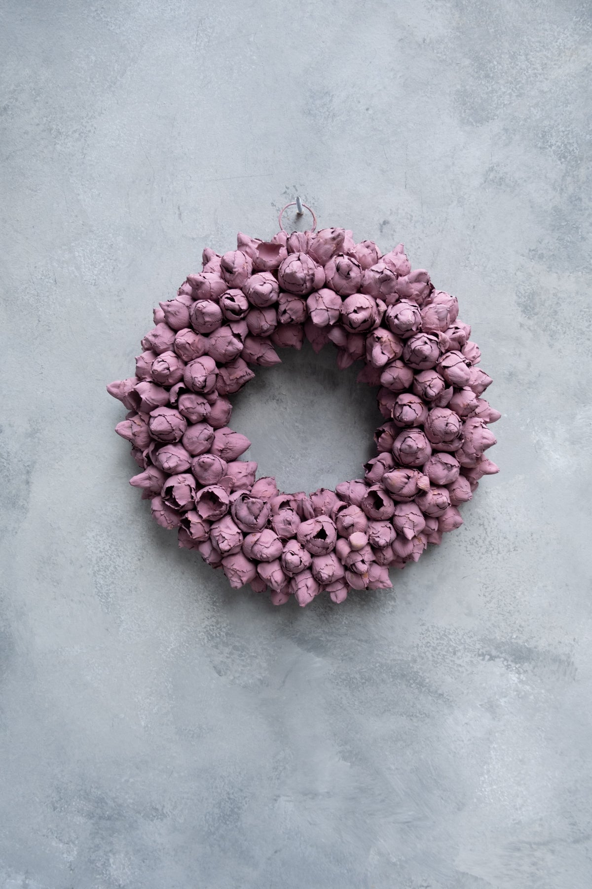 Kokosfruchtkranz · Ø 30–65 cm · Mauve · 30 cm · Ansicht 1