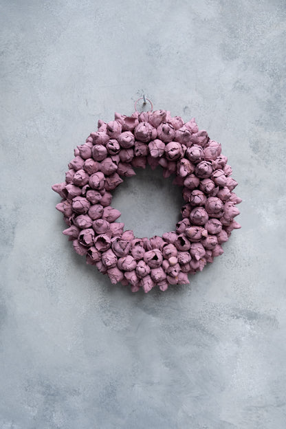 Kokosfruchtkranz · Ø 30–65 cm · Mauve · 30 cm · Ansicht 1