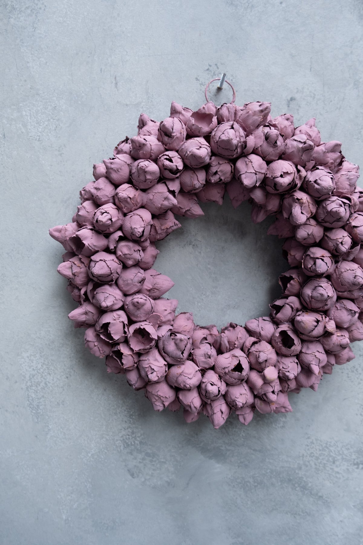 Kokosfruchtkranz · Ø 30–65 cm · Mauve · 30 cm · Ansicht 2