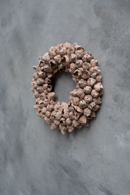 Kokosfruchtkranz · Ø 30–65 cm · Altrosa · 30 cm · Ansicht 3