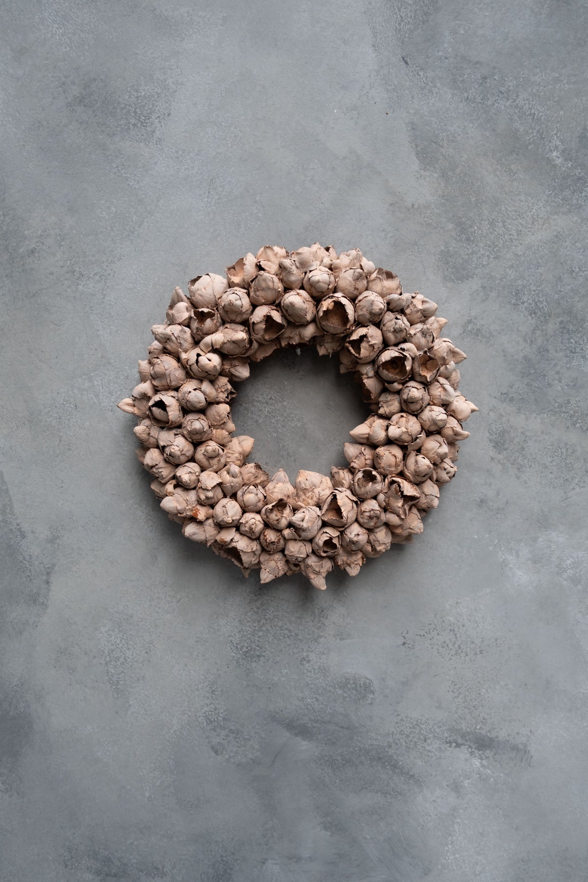 Kokosfruchtkranz · Ø 30–65 cm · Altrosa · 30 cm · Ansicht 1