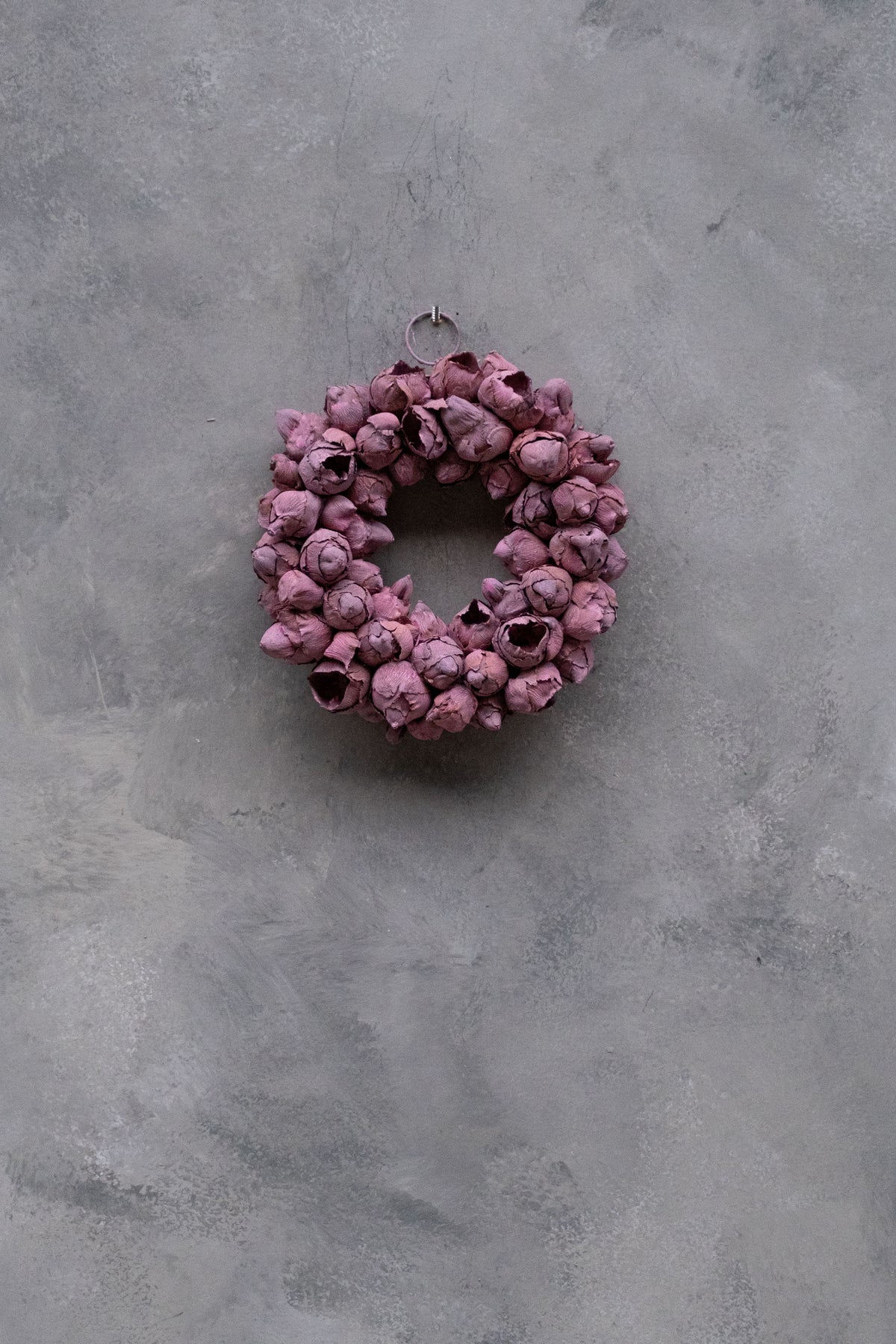 Schmaler Kokosfruchtkranz · Ø 20–55 cm · Cerise · 20 cm · Ansicht 1