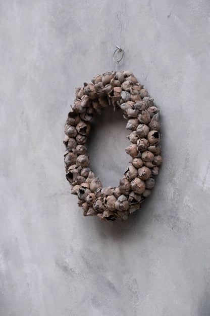 Schmaler Kokosfruchtkranz · Ø 20–55 cm · Grau · 20 cm · Ansicht 5