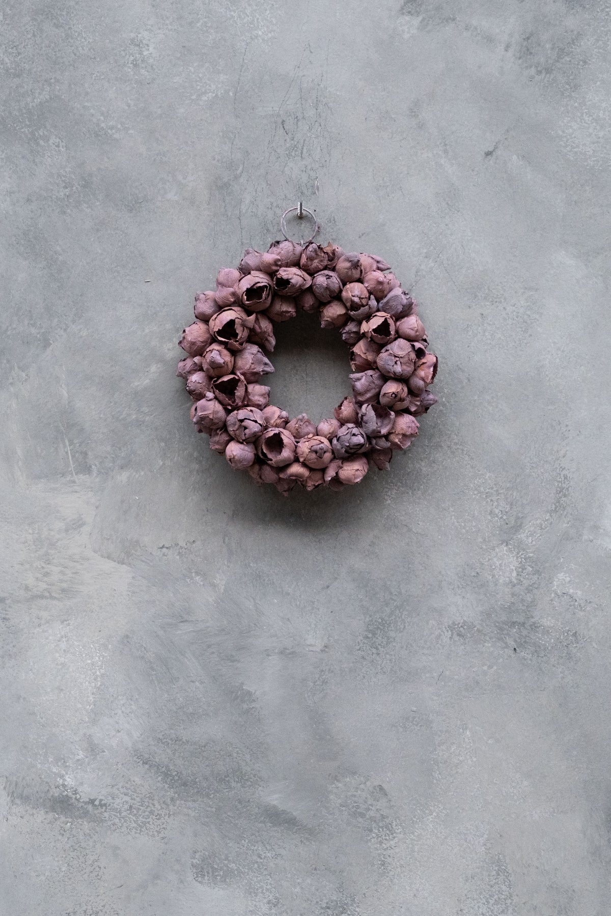 Schmaler Kokosfruchtkranz · Ø 20–55 cm · Mauve · 20 cm · Ansicht 4