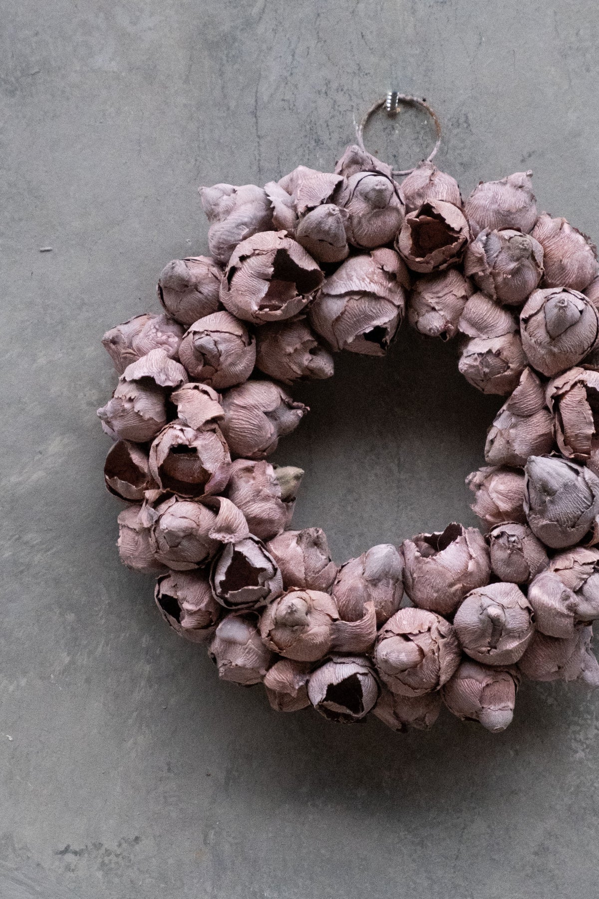 Schmaler Kokosfruchtkranz · Ø 20–55 cm · Rosa · 20 cm · Ansicht 2