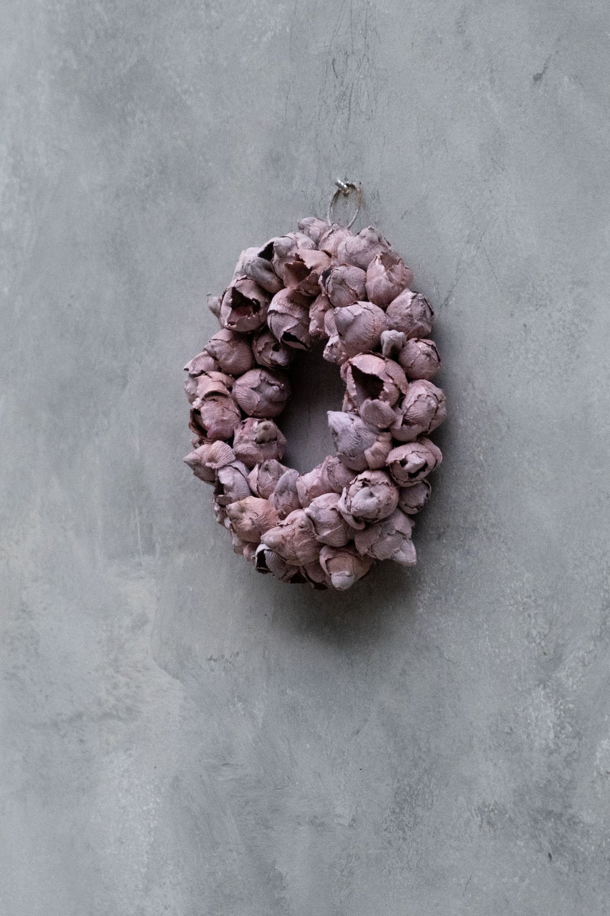 Schmaler Kokosfruchtkranz · Ø 20–55 cm · Rosa · 20 cm · Ansicht 3