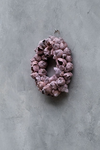 Schmaler Kokosfruchtkranz · Ø 20–55 cm · Rosa · 20 cm · Ansicht 3