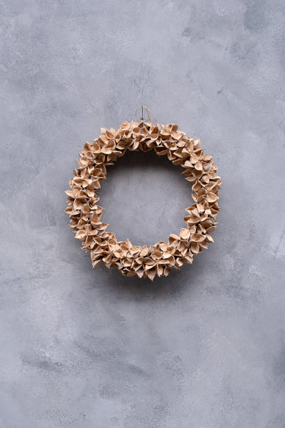 Schmaler Baumwollkapselkranz · Ø 20–30 cm · Latte · 20 cm · Ansicht 1