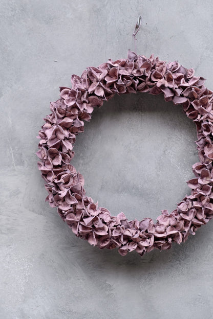 Schmaler Baumwollkapselkranz · Ø 20–30 cm · Mauve · 20 cm · Ansicht 2