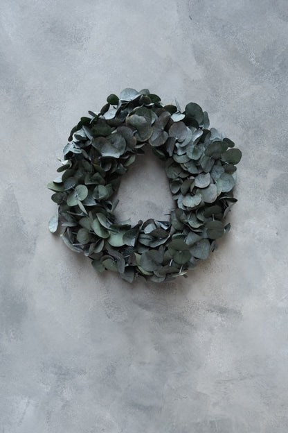 Konservierter Eukalyptuskranz „Silverdollar“ · Ø 35 cm · Natur · 35 cm · Ansicht 1