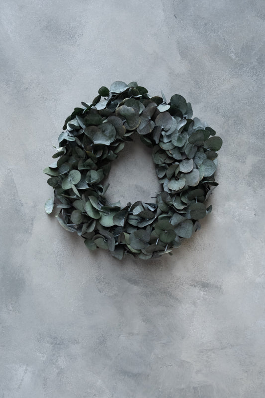 Konservierter Eukalyptuskranz „Silverdollar“ · Ø 35 cm · Natur · 35 cm · Ansicht 1