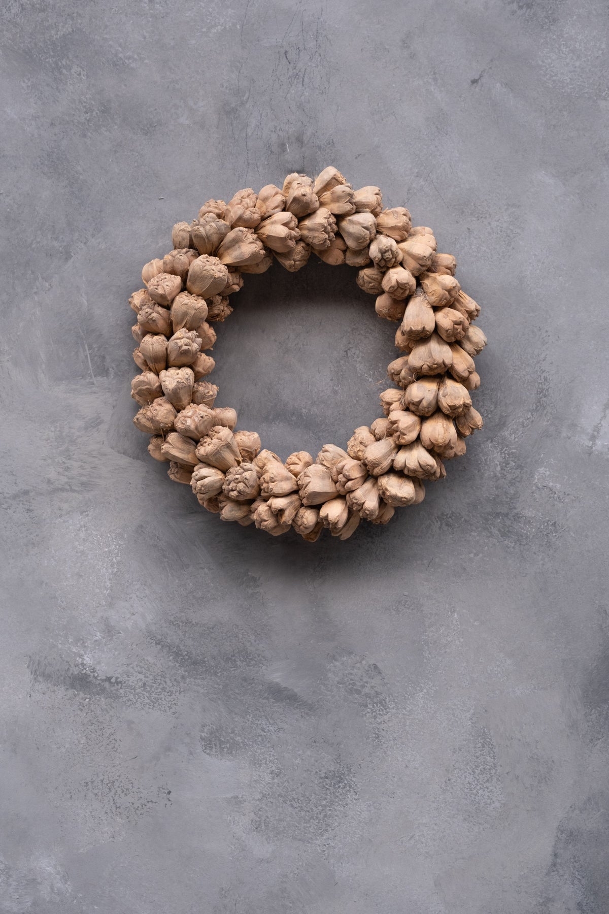 Schmaler Kiya-Fruchtkranz · Ø 30–55 cm · Latte · 30 cm · Ansicht 1