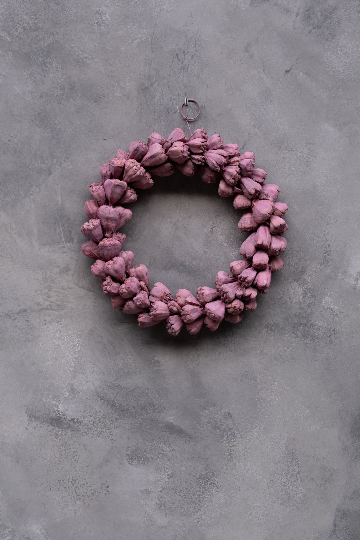 Schmaler Kiya-Fruchtkranz · Ø 30–55 cm · Cerise · 30 cm · Ansicht 1