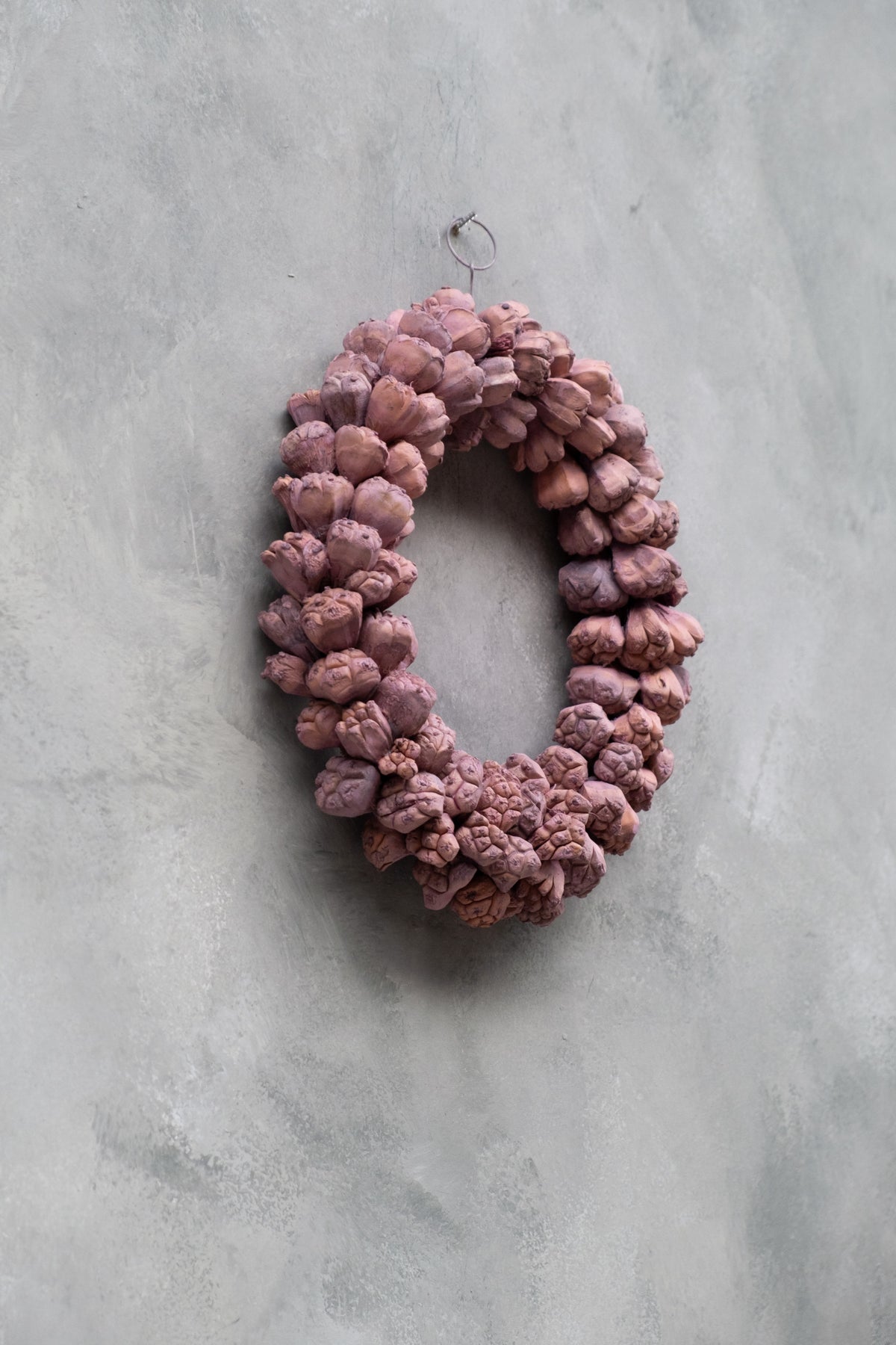 Schmaler Kiya-Fruchtkranz · Ø 30–55 cm · Mauve · 30 cm · Ansicht 3
