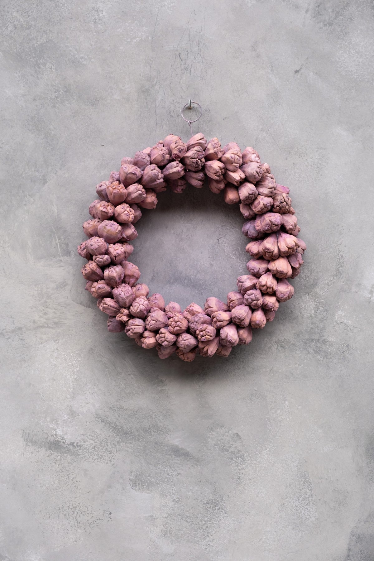 Schmaler Kiya-Fruchtkranz · Ø 30–55 cm · Mauve · 30 cm · Ansicht 1