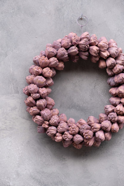 Schmaler Kiya-Fruchtkranz · Ø 30–55 cm · Mauve · 30 cm · Ansicht 2