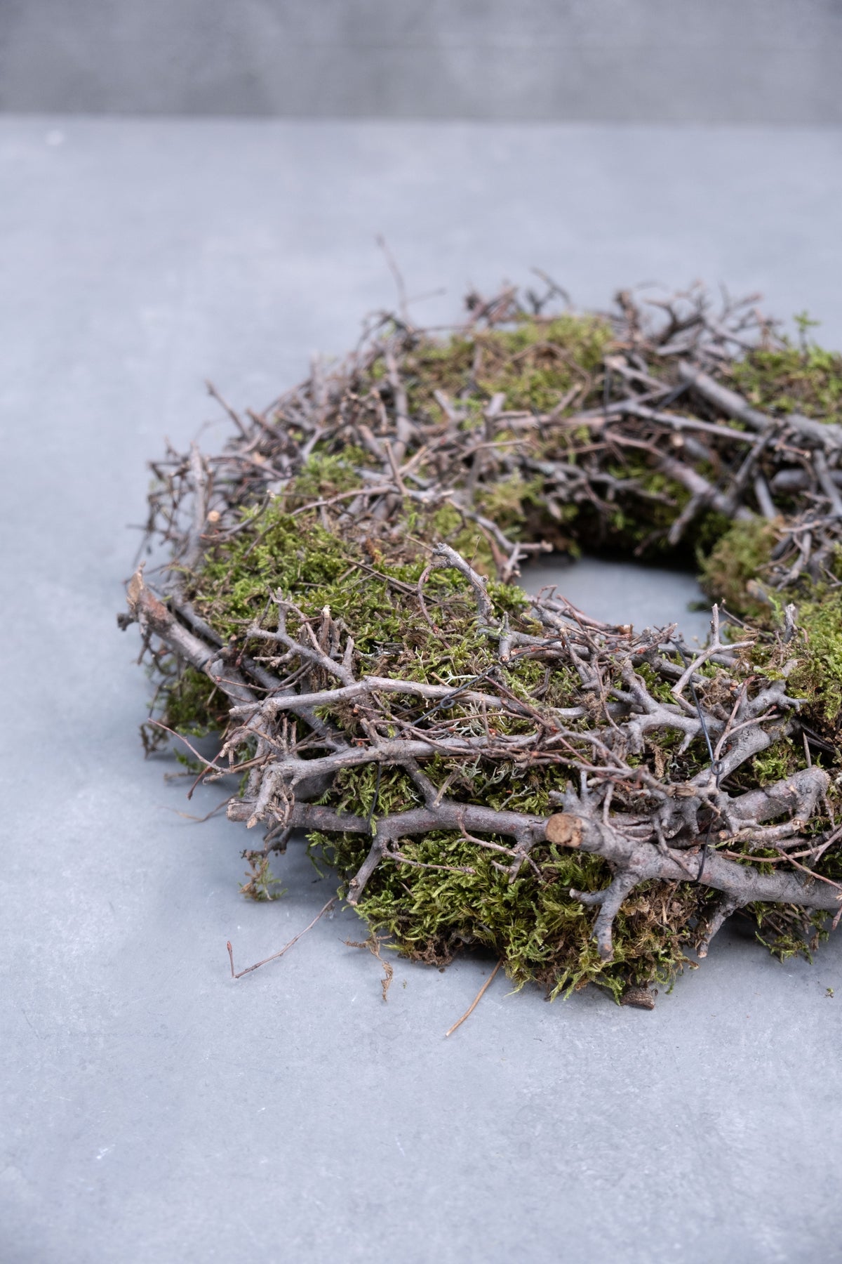 Moos-Bonsai-Mix-Kranz · Ø 35 cm · Natur · 35 cm · Ansicht 2