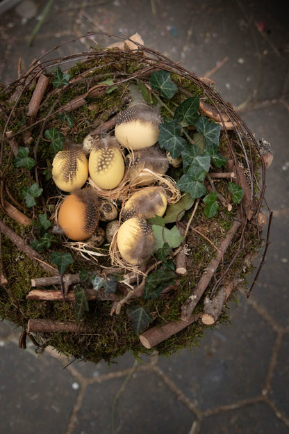 Moosnestkranz mit Stäben · Ø 40 cm · Natur · 40 cm · Ansicht 8